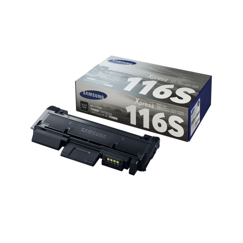 Toner authentique Samsung MLT-D116SELS, SU840A - noir