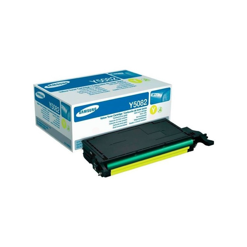 Toner authentique Samsung CLTY5082SELS, SU533A - Jaune