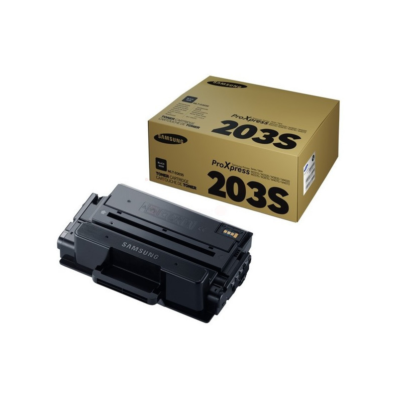 Toner authentique Samsung MLTD203SELS, SU907A - Noir