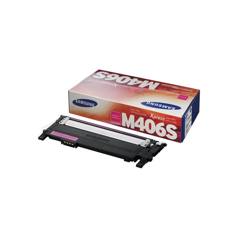 Toner authentique Samsung CLT-M406SELS - Magenta