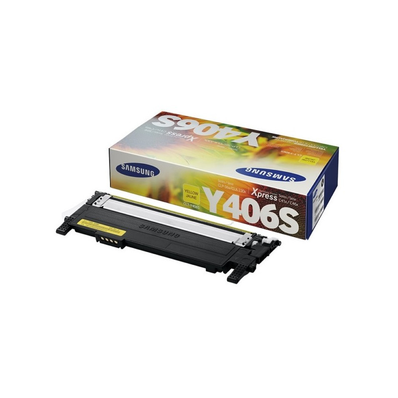 Toner authentique Samsung CLT-Y406SELS - Jaune