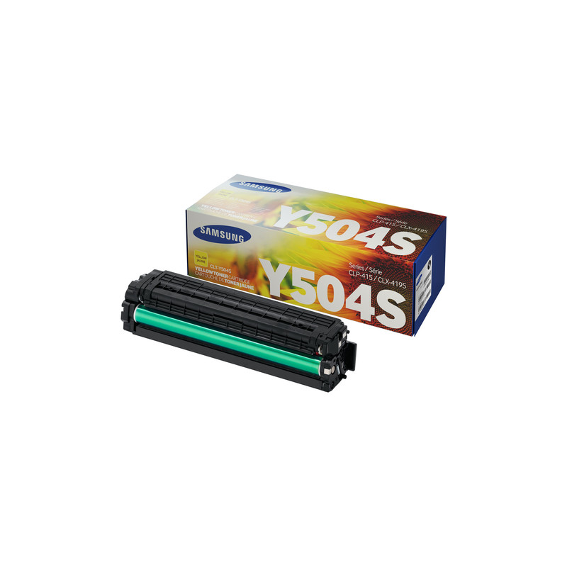 Toner authentique Samsung CLTY504SELS - Jaune