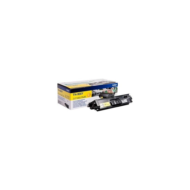 Toner authentique Brother TN-900Y - Jaune