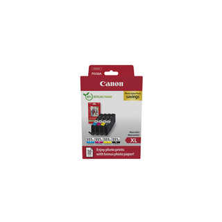 Canon 551XL - Pack x 4 jet...