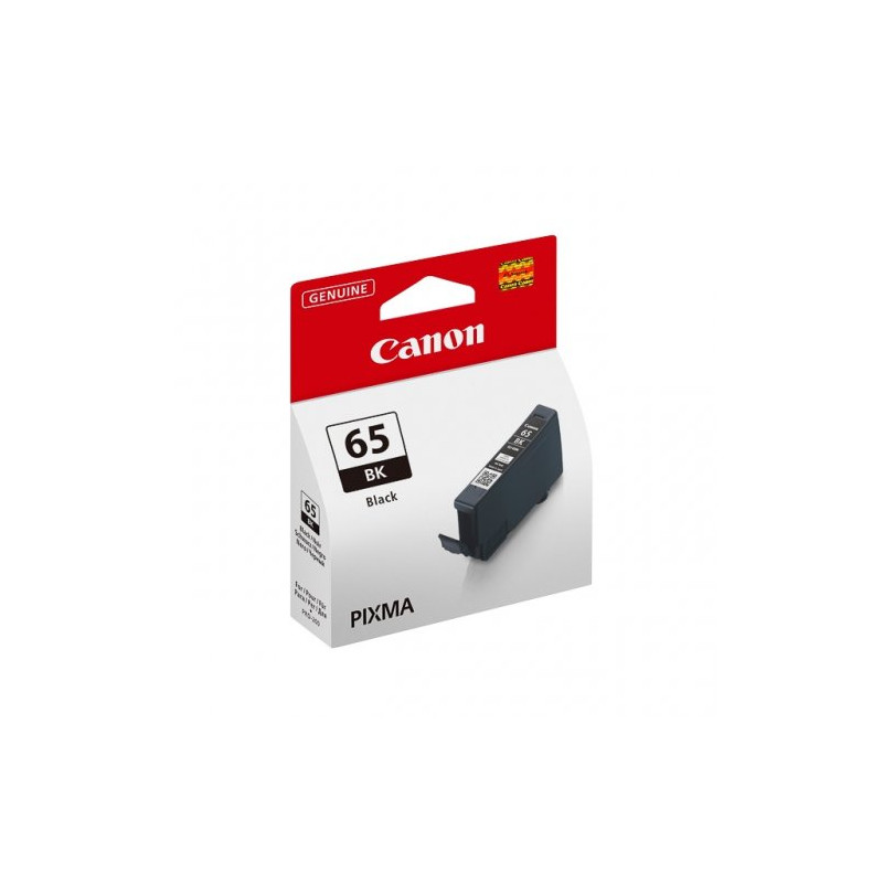 Canon 65 - cartouche jet d'encre authentique CLI-65BK, 4215C001 - Black