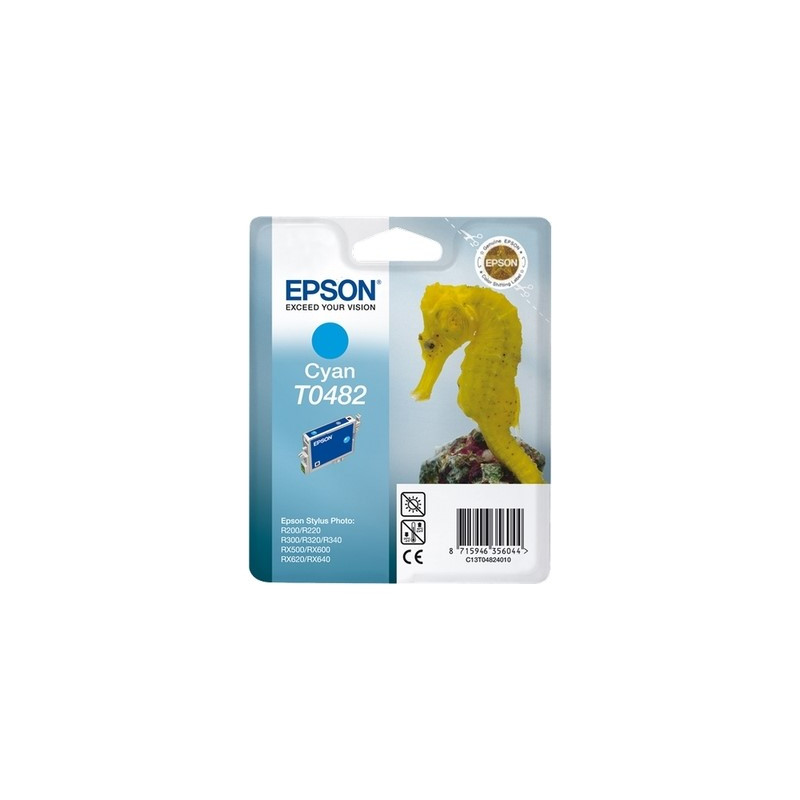 Epson E482 Cartouche authentique C13T04824010 - Cyan