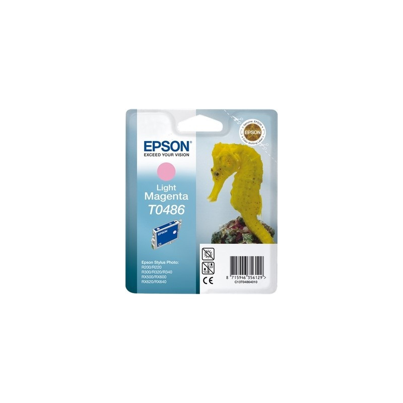 Epson E486 Cartouche authentique C13T04864010 - Photo Magenta