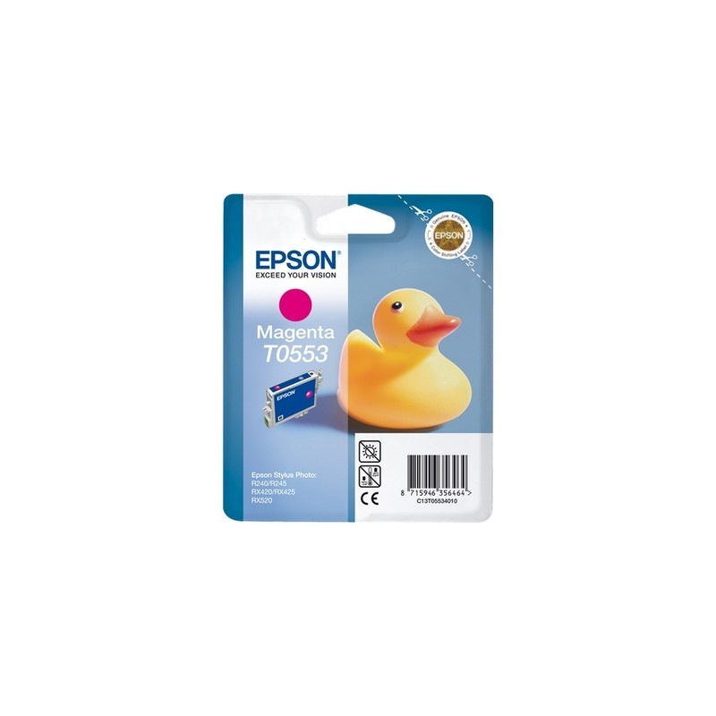 Epson E553 Cartouche authentique C13T05534010 - Magenta