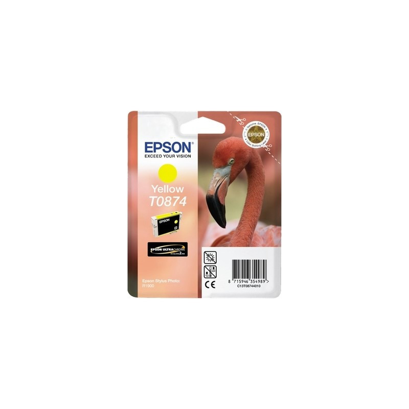 Epson UT0874 Cartouche authentique T087440 - Jaune