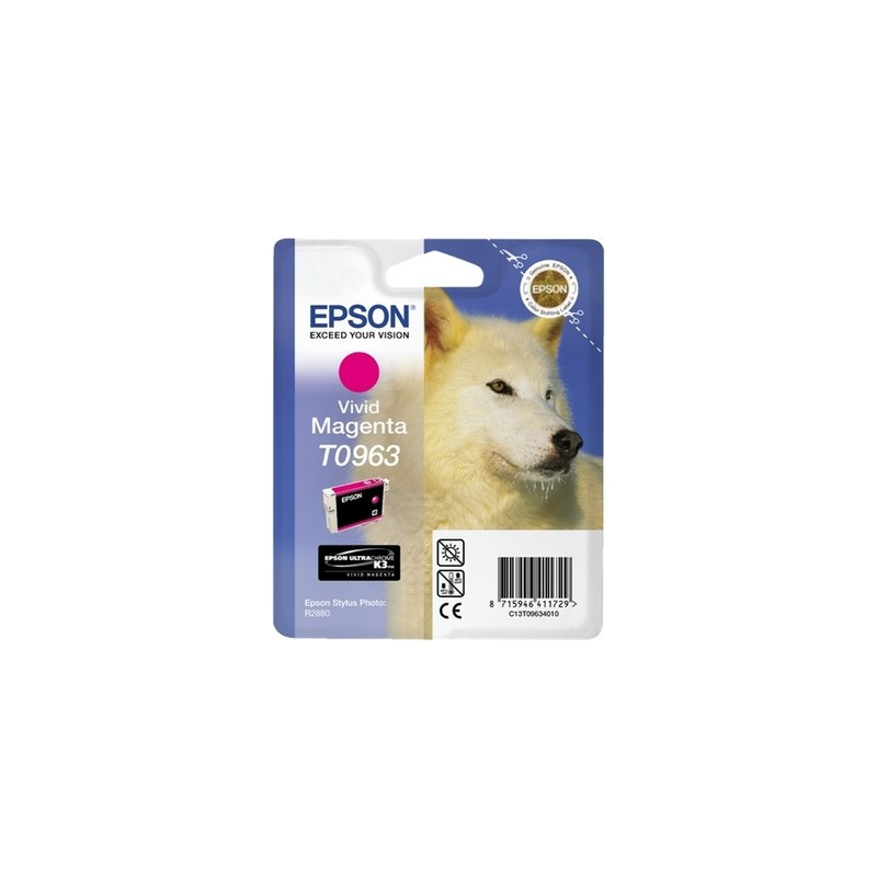 Epson E963 Cartouche authentique T0963 - Loup - Magenta