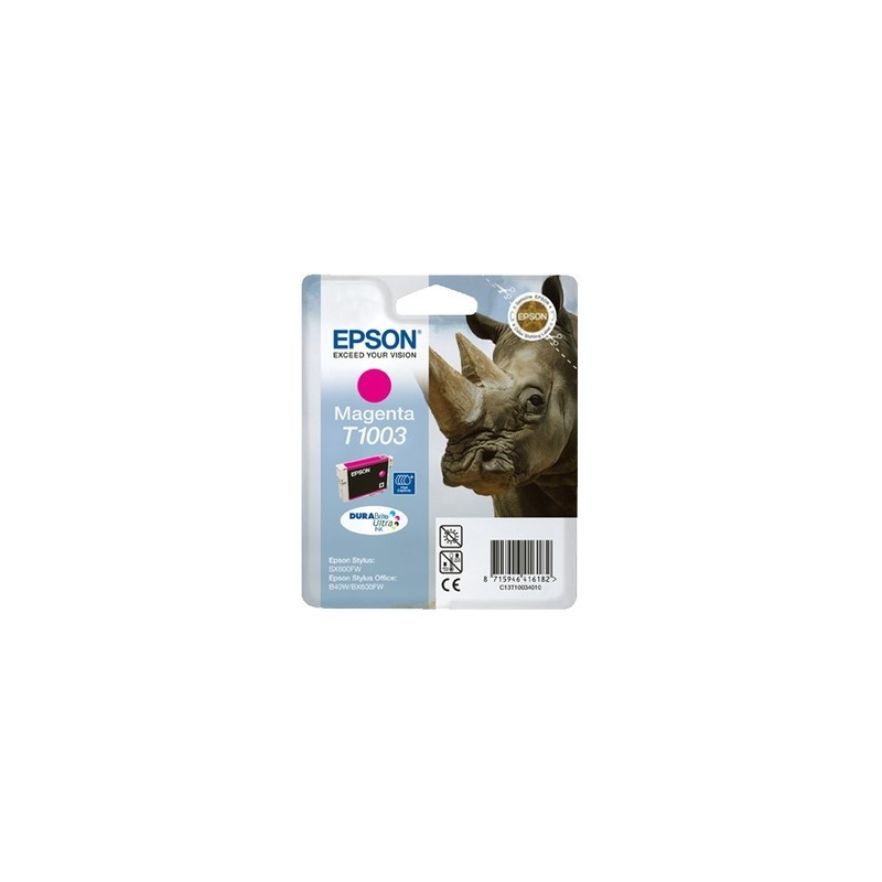 Epson E1003 Cartouche authentique C13T10034010 - Magenta