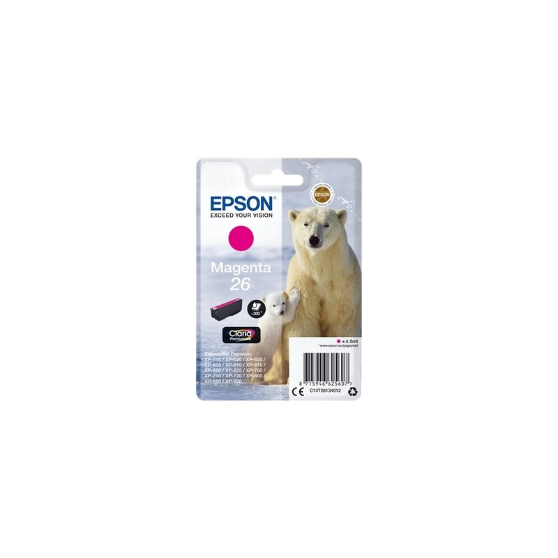 Epson UT2613 Cartouche authentique T261340 - Magenta