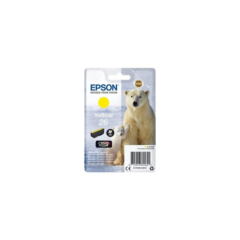 Epson UT2614 Cartouche authentique T261440 - Jaune