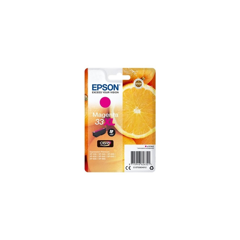 Epson E3363 Cartouche authentique C13T33634012 - Magenta