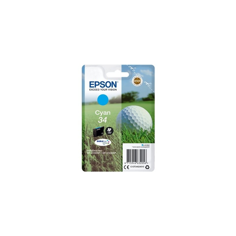 Epson UT3462 Cartouche authentique T346240 - Cyan