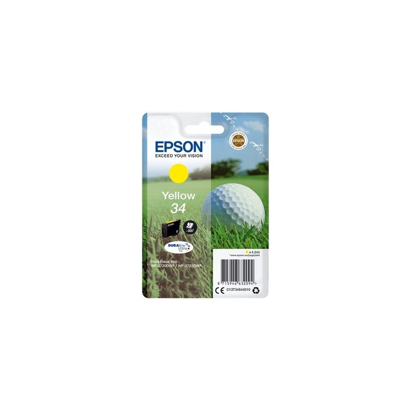 Epson UT3464 Cartouche authentique T346440 - Jaune