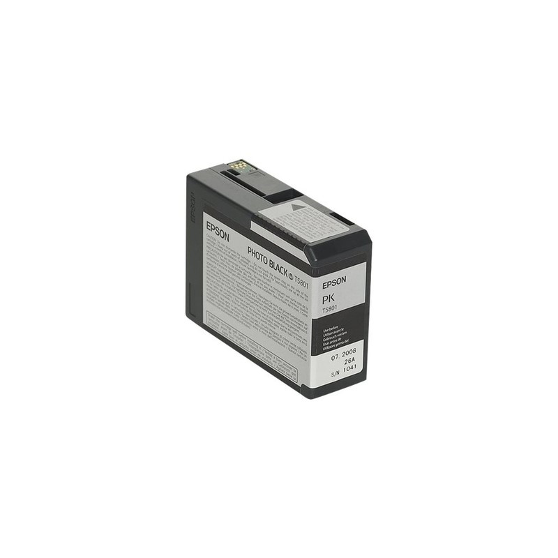 Epson UT5801 Cartouche authentique T580100 - Photo Noir