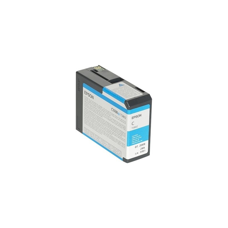 Epson UT5802 Cartouche authentique T580200 - Cyan