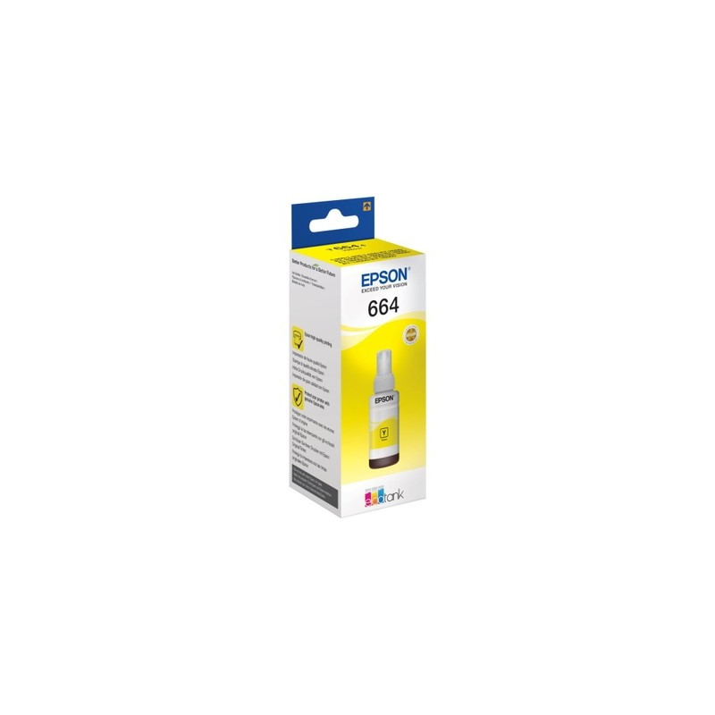 Cartouche authentique Epson T664440 - Jaune