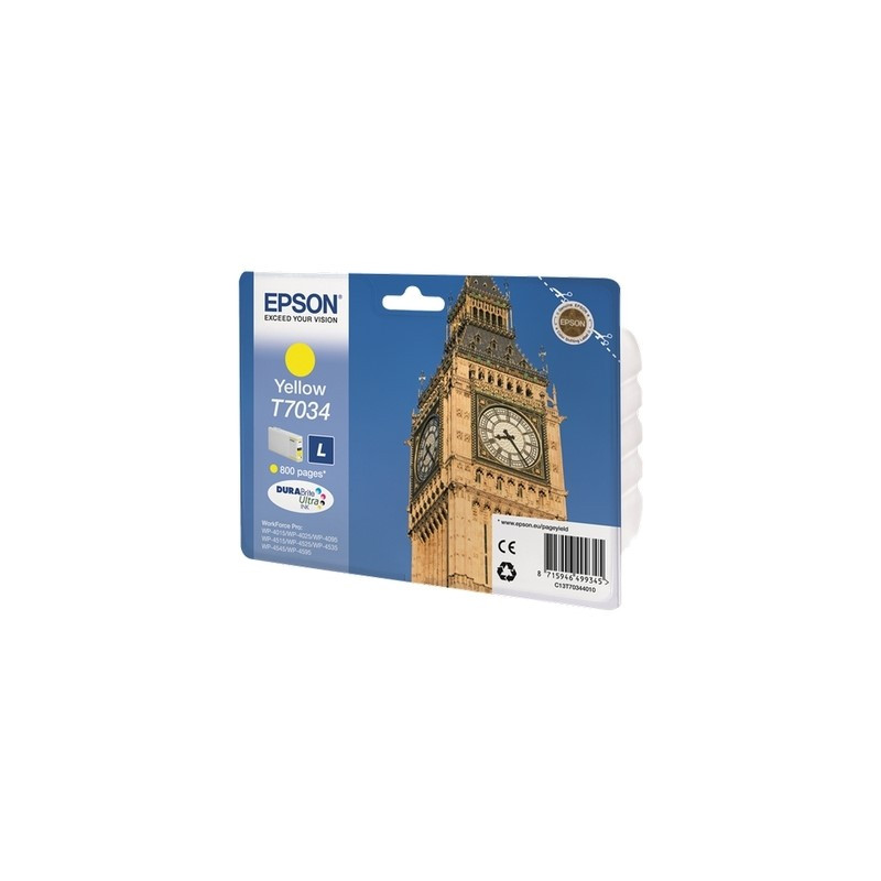 Epson UT7034 Cartouche authentique T703440 - Jaune