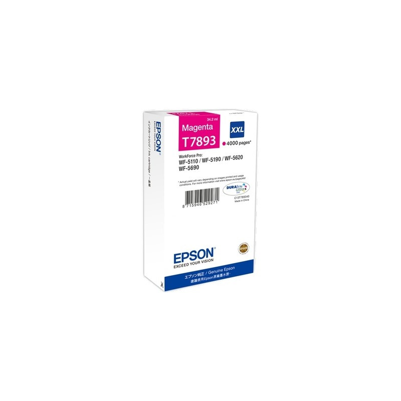 Cartouche authentique Epson T789340 - Magenta