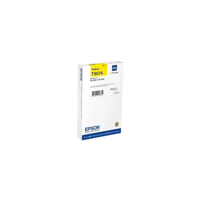 Cartouche authentique Epson T907440 - Jaune