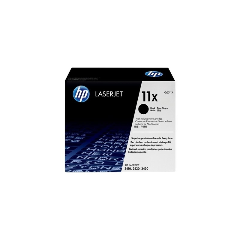 Toner authentique Hp Q6511X - Noir