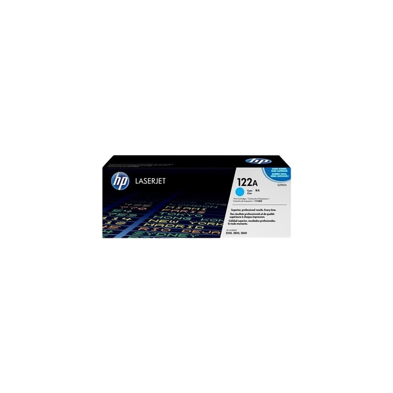 Toner authentique Hp Q3961A - Cyan