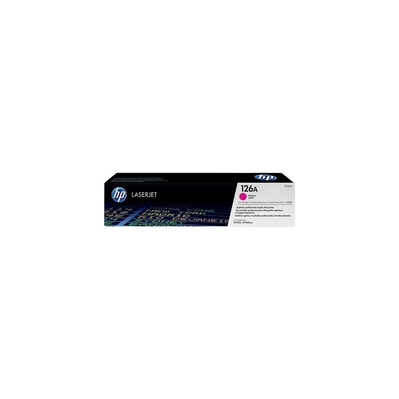 Toner authentique Hp CE313A, 126A - Magenta