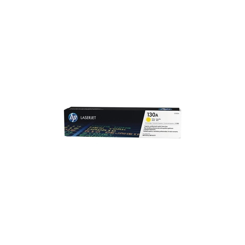 Toner authentique Hp CF352A, 130A - Jaune