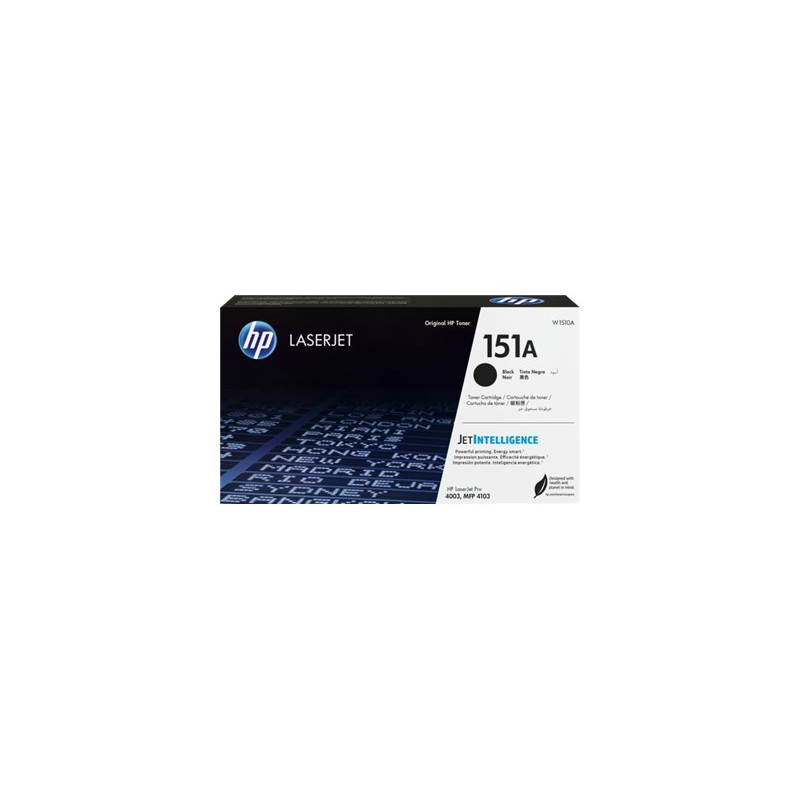 Hp 151A - Toner authentique W1510A, 151A - Black