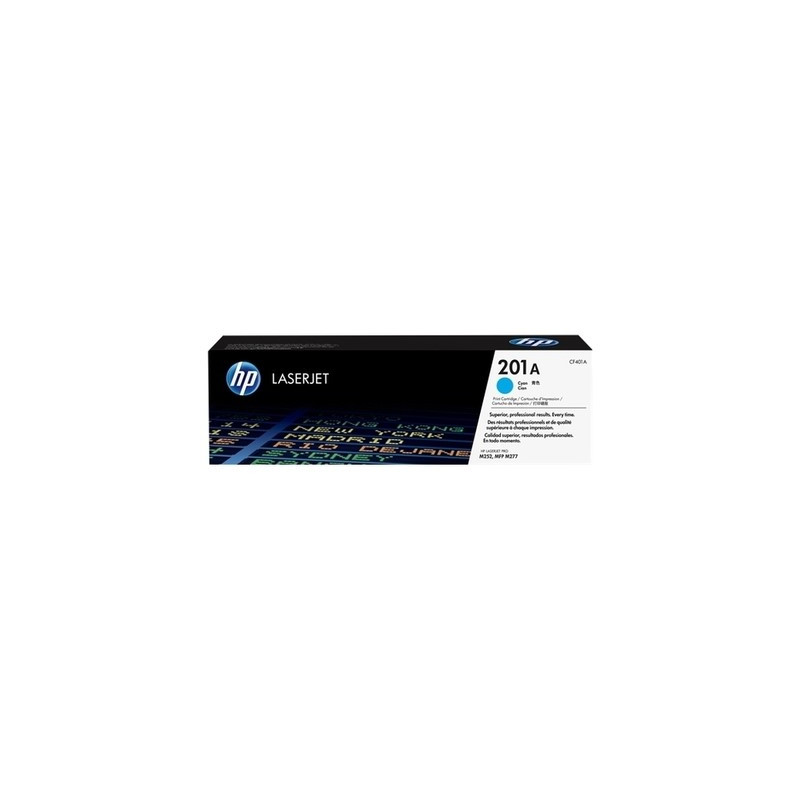 Toner authentique Hp CF401A, 201A - Cyan