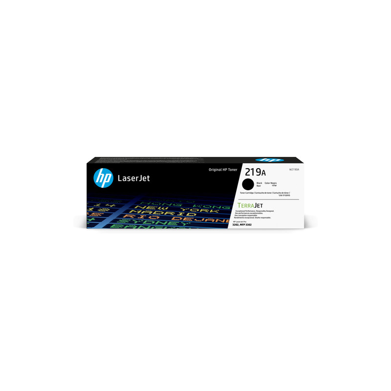 Hp 219A - Toner authentique W2190A, 219A - Black