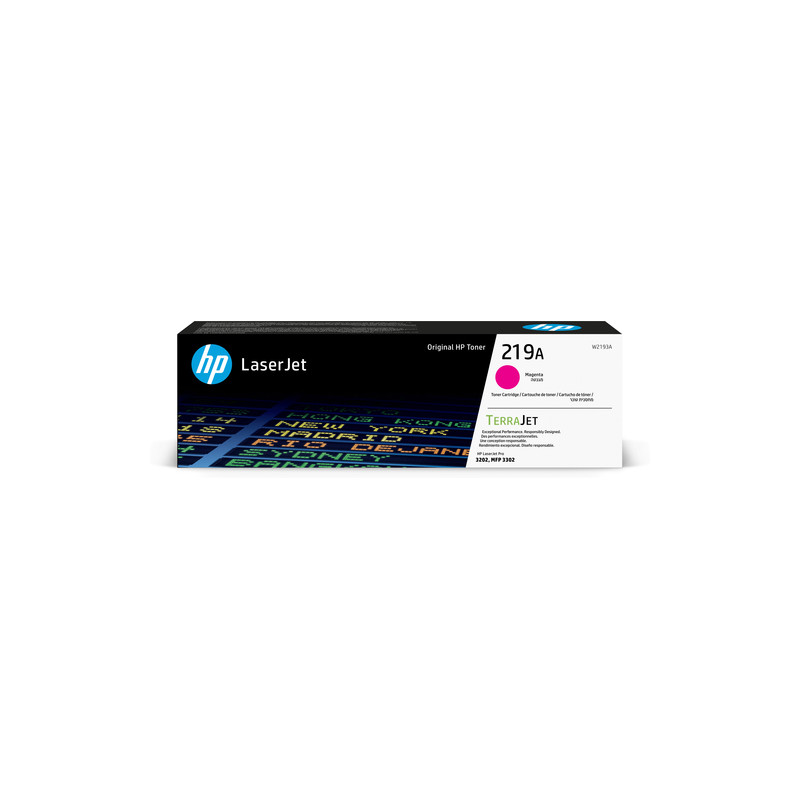 Hp 219A - Toner authentique W2193A, 219A - Magenta