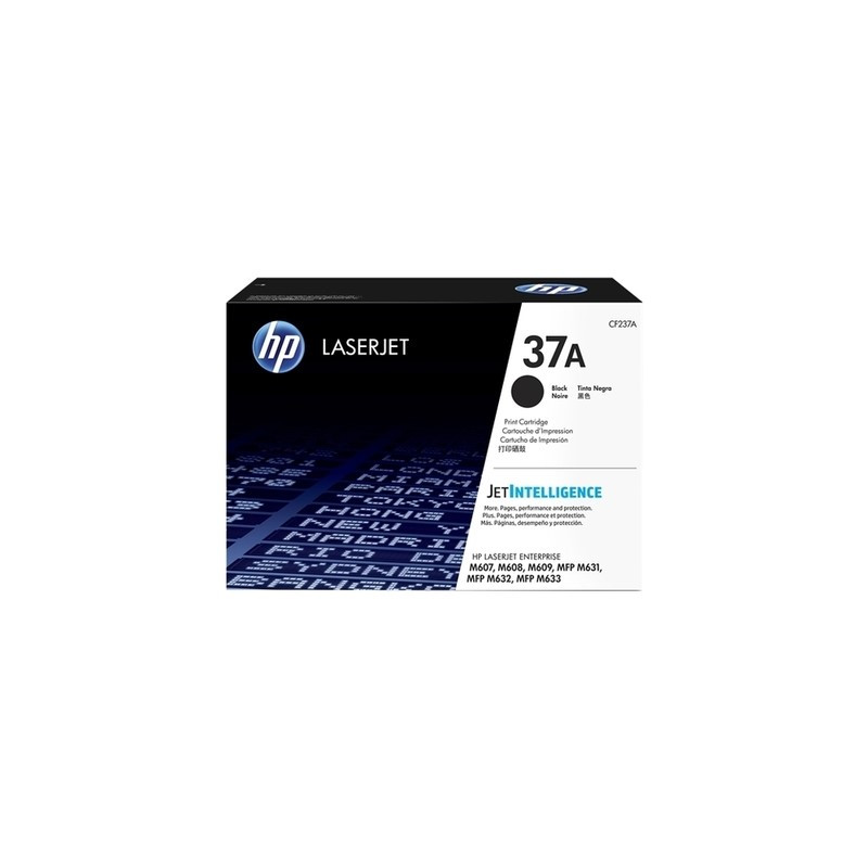 Toner authentique Hp CF237A, 37A - noir