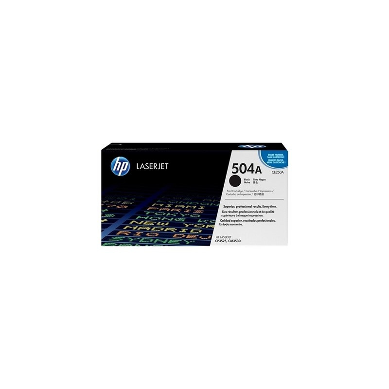 Hp CE250A - Toner authentique CE250A - Black