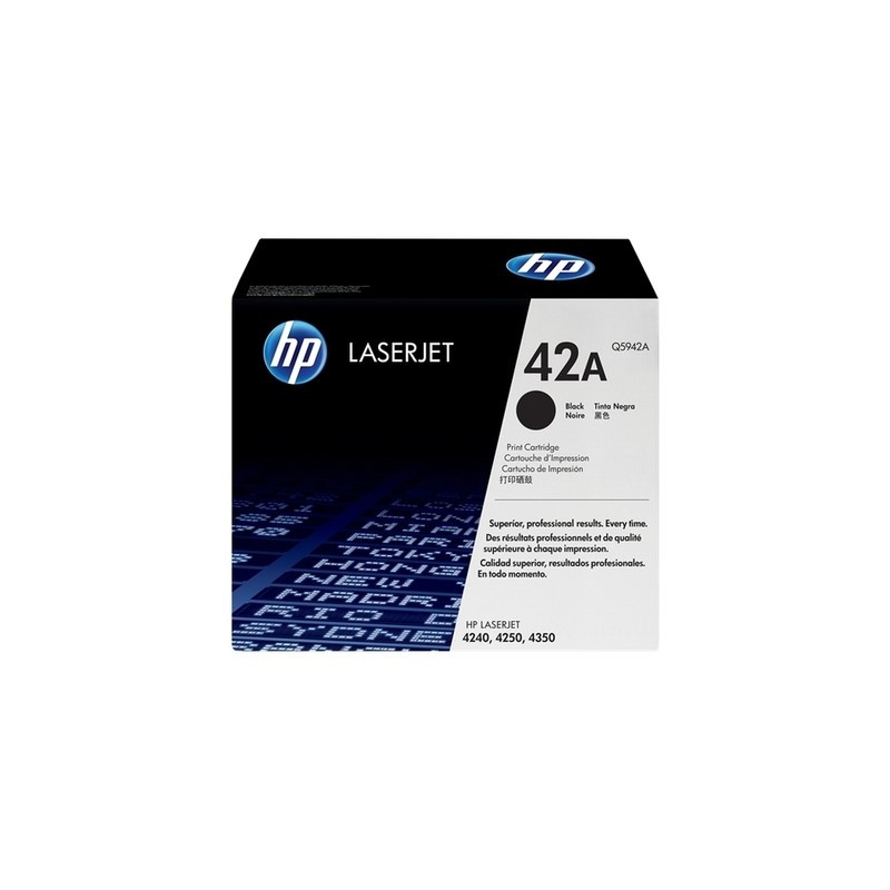 Toner authentique Hp Q5942A - Noir