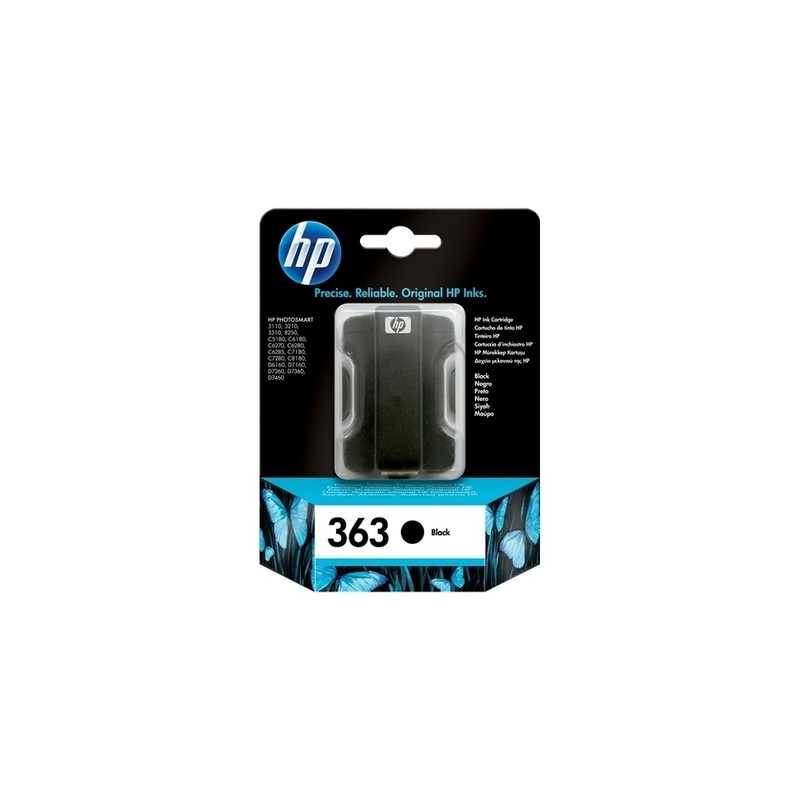 hp H363B Cartouche authentique C8721EE - Noir