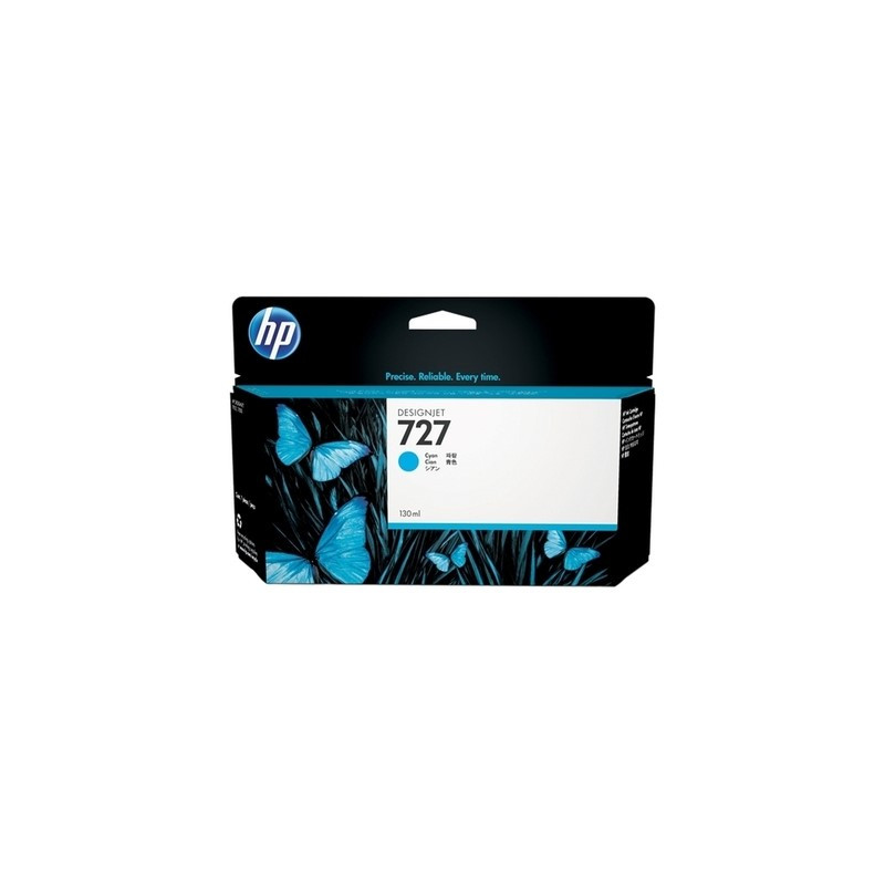 hp U727C Cartouche authentique B3P19A - Cyan