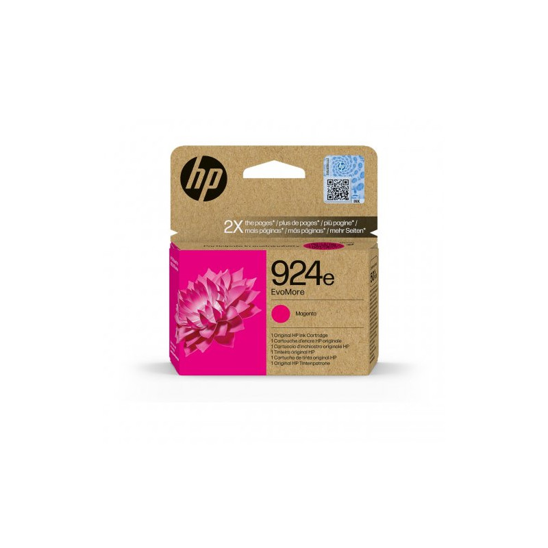 hp H924E - cartouche jet d'encre authentique 4K0U8NE - Magenta