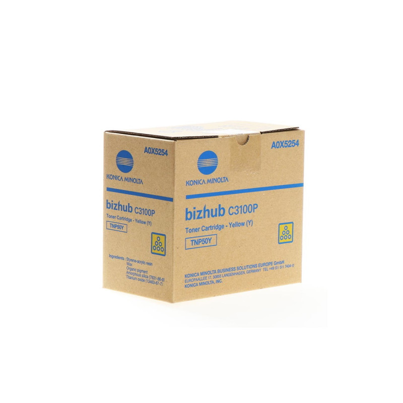 Toner authentique Kyocera Mita A0X5254 - Jaune