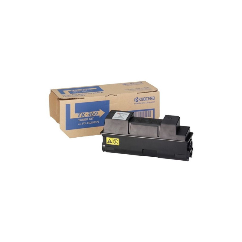 Kyocera Mita TK-360 - Toner authentique 1T02J20EU0, TK-360 - Black