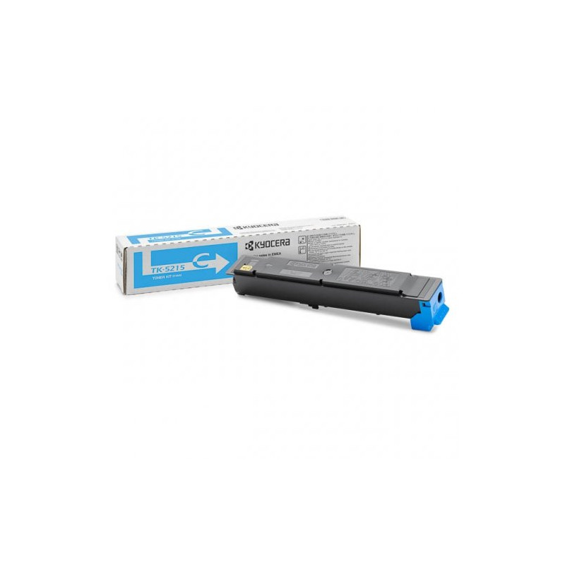 Kyocera Mita TK-5215 - Toner authentique 1T02R6CNL0, TK5215C - Cyan