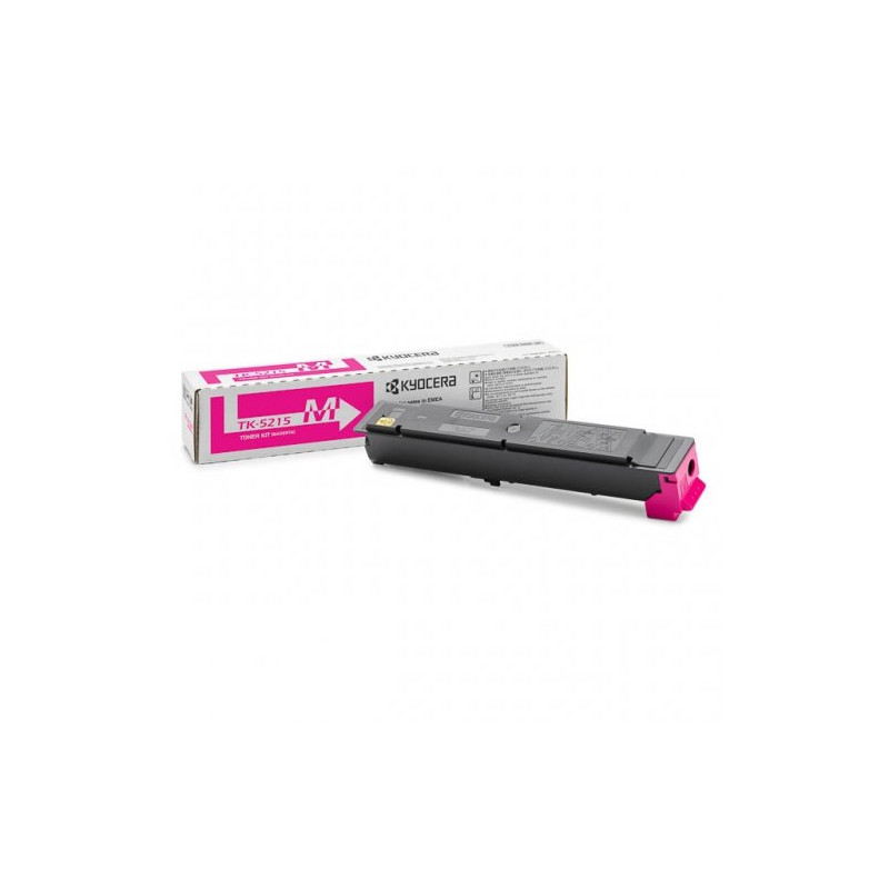 Kyocera Mita TK-5215 - Toner authentique 1T02R6BNL0, TK5215M - Magenta