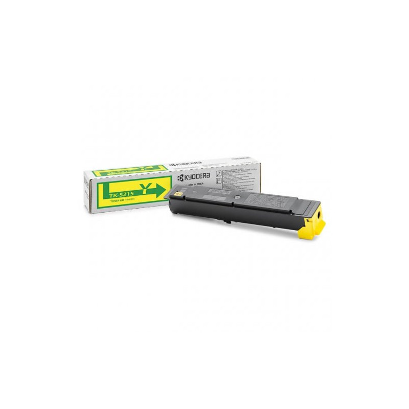 Kyocera Mita TK-5215 - Toner authentique 1T02R6ANL0, TK5215Y - Yellow