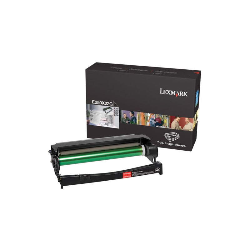 Tambour authentique Lexmark E250X22G - Noir