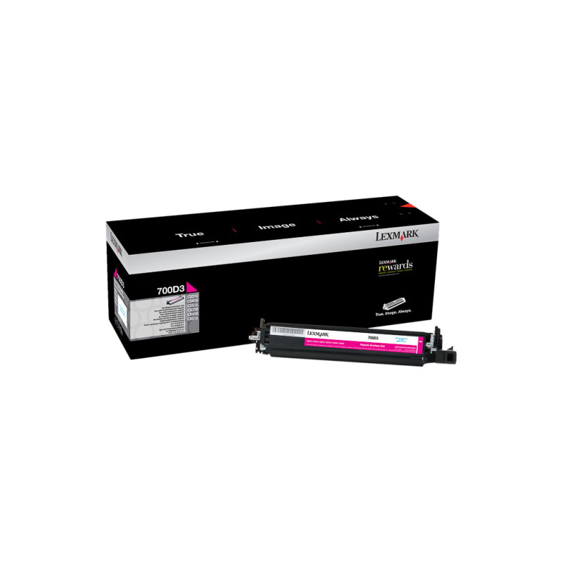 Tambour authentique Lexmark 70C0D30 - Magenta