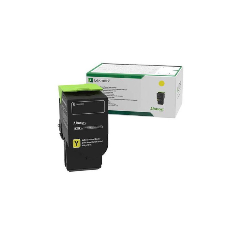 Toner authentique Lexmark C242XY0 - Jaune