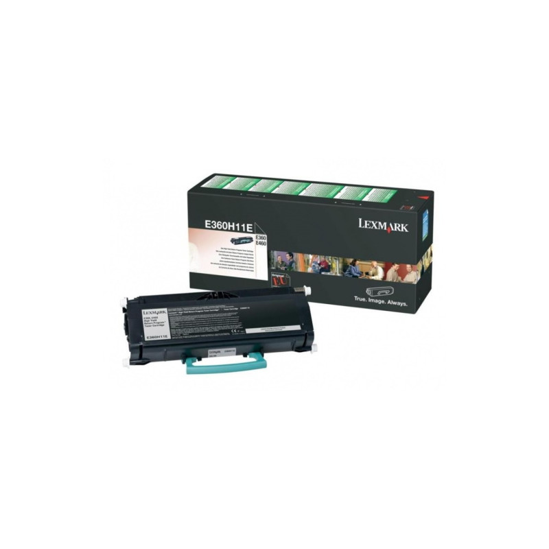 Toner authentique Lexmark E360H11E/E360 - noir