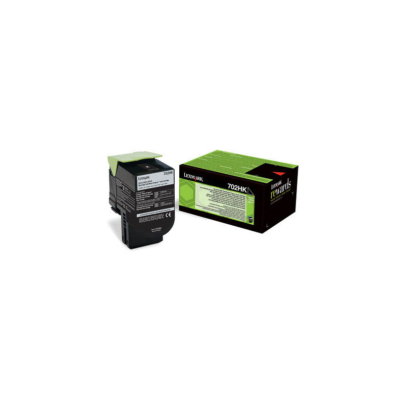 Toner authentique Lexmark 70C2HK0 - noir